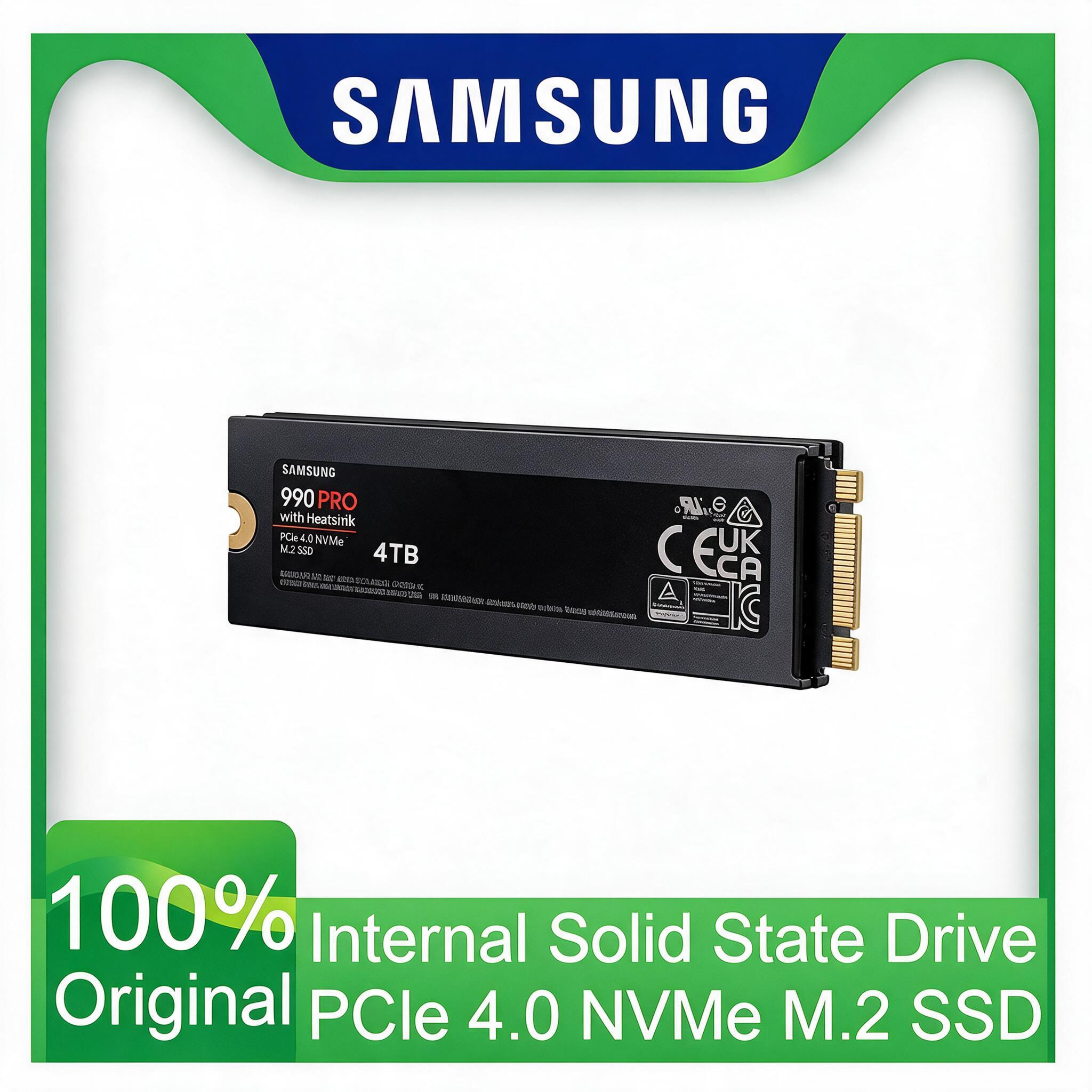 Samsung Ssd 990 Pro - SSD SAMSUNG 990 PRO com Dissipador