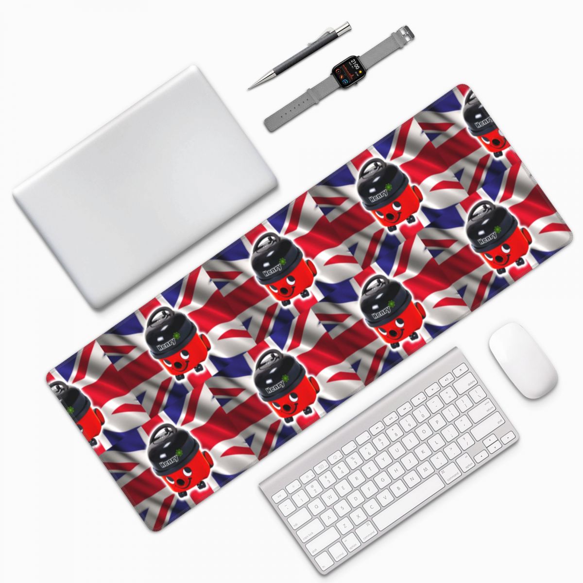 Gaming Accessories Uk - Henry Hoover com Bandeira do Reino