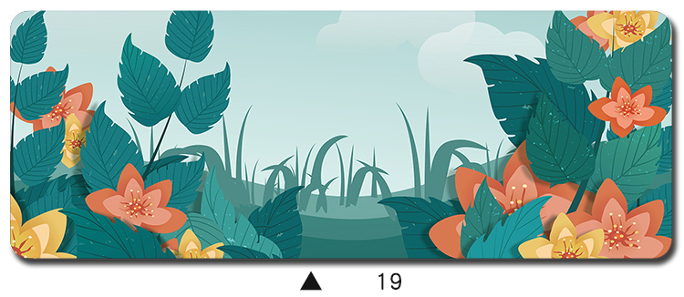Gaming Accessories Best - Planta tropical mouse pad gamer 900x400x2mm