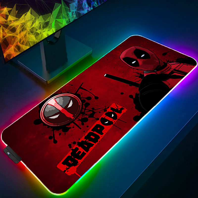 Gaming Accessories Stand - Led mouse pad jogos backlight lock