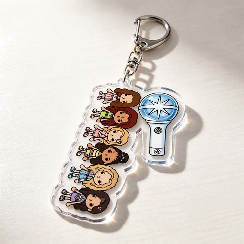 Gaming Accessories Stand - Acessórios de Chaveiro K-pop Katseye, Charms