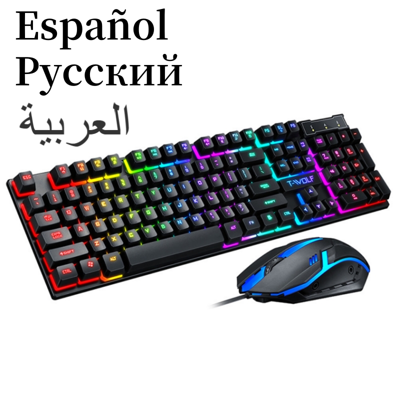 Gaming Accessories Uk - Teclado espanhol com layout espanhol, kit