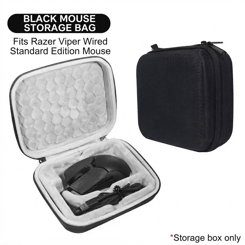 Gaming Accessories Bag - Estojo de viagem rígido em EVA