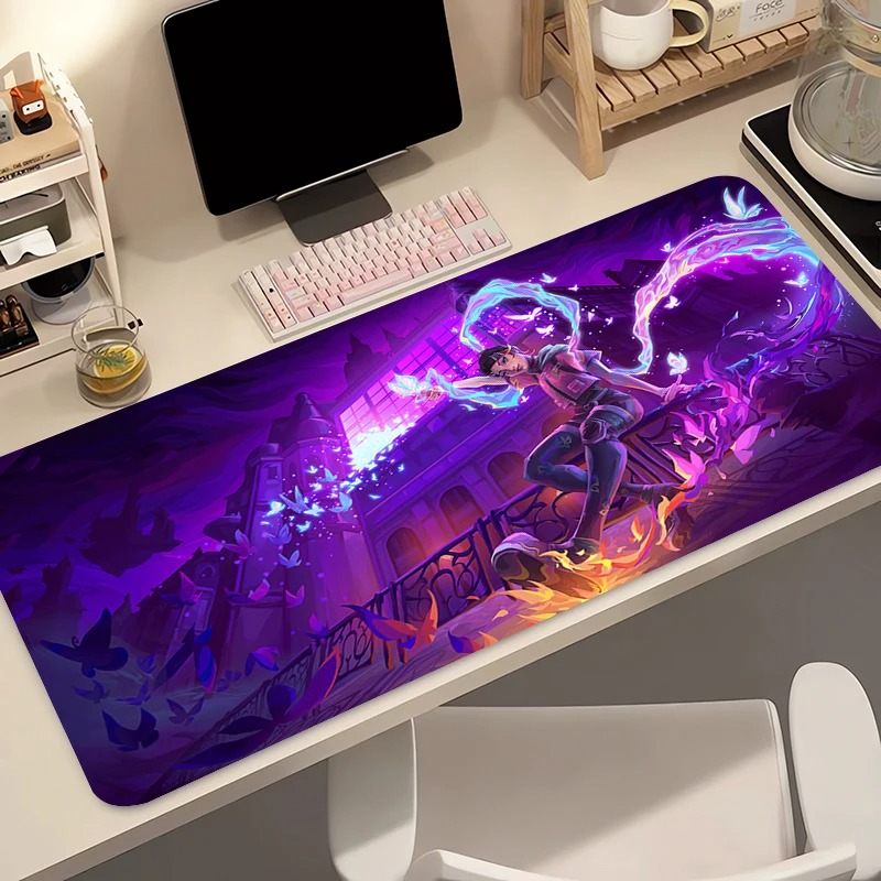 Gaming Accessories Stand - Mouse Pad Gamer para Computador Anime