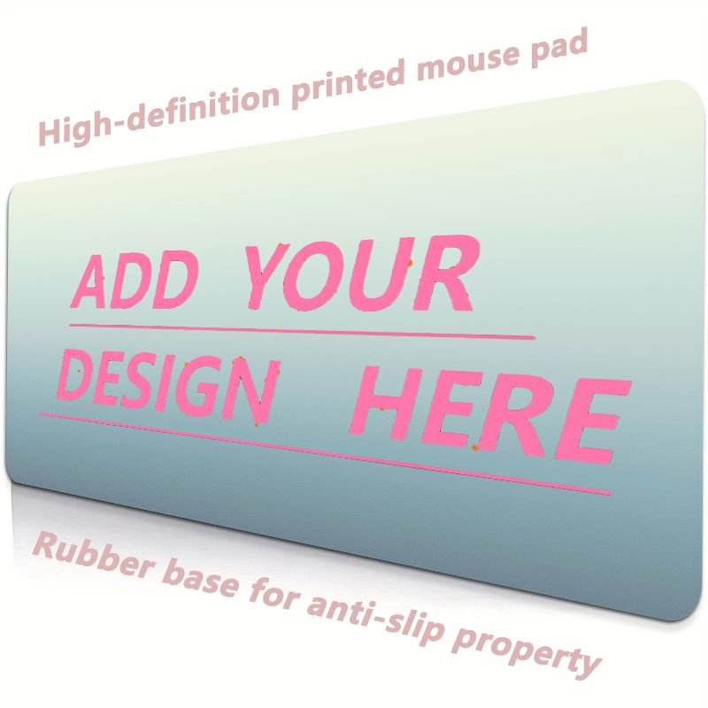 Gaming Accessories For Desk - Mousepad Personalizado com Foto para Jogos,
