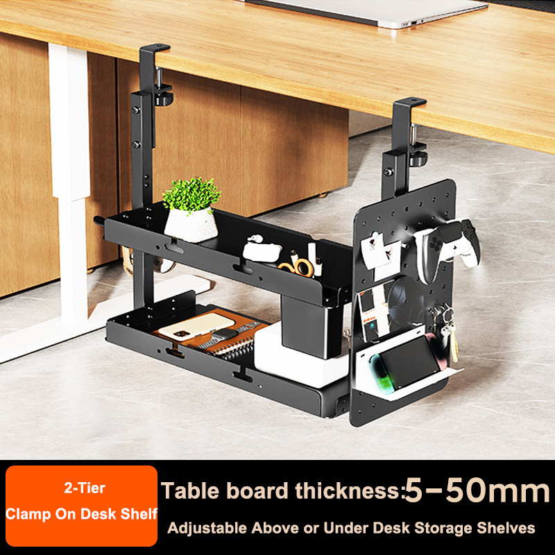 Prateleira de 2 Níveis de 14 P - Gaming Accessories Rack avaliação e preço