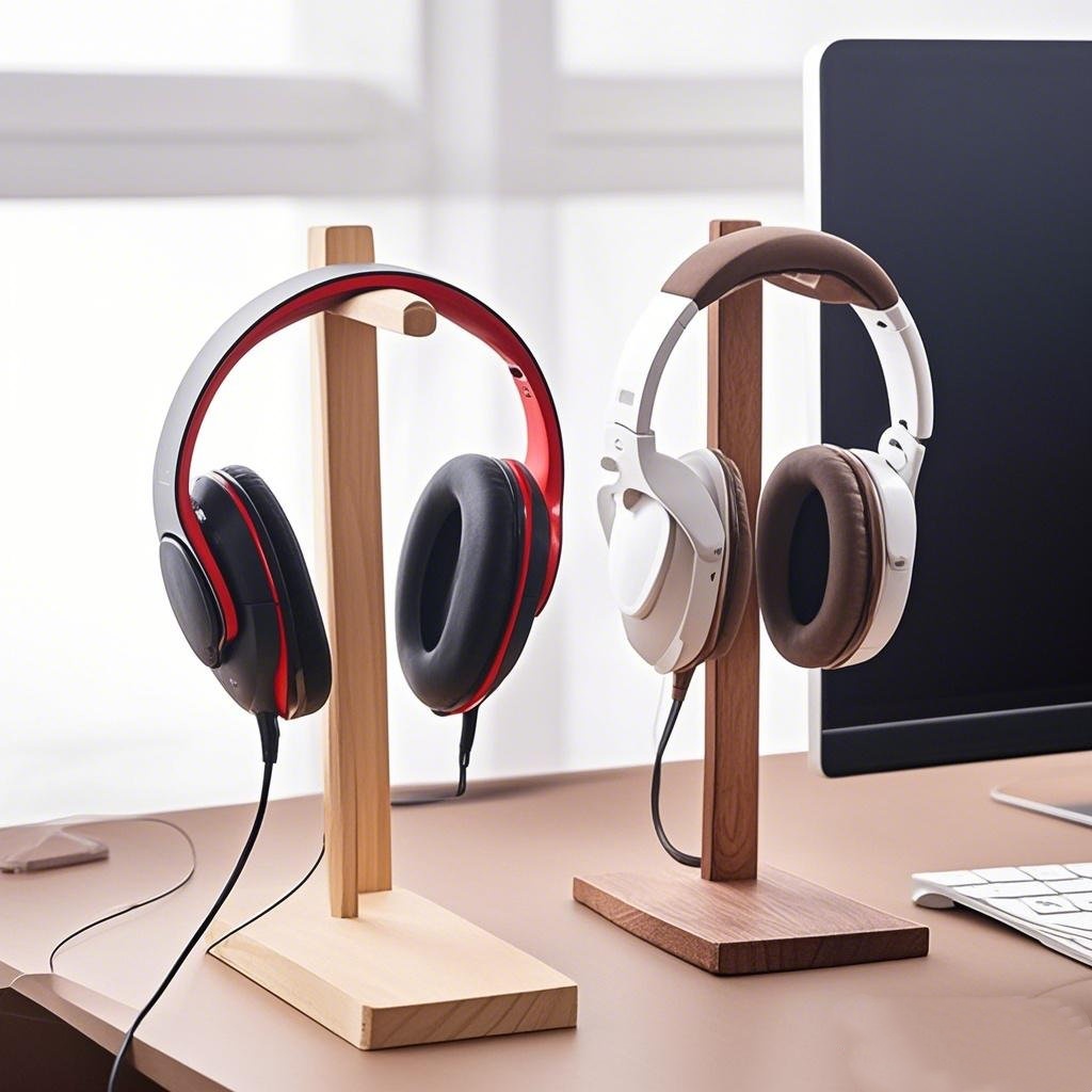 Suporte de madeira para fone d - Gaming Accessories Rack avaliação e preço