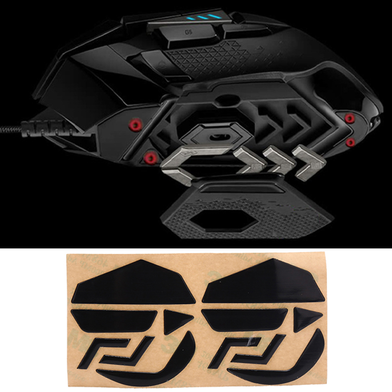 2 peças 0.6mm pés de mouse pat - Logitech Mouse G502 avaliação e preço