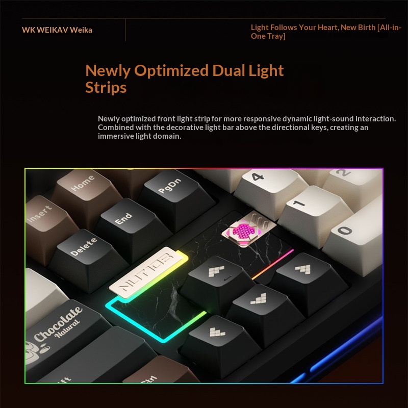 Teclado Mecânico Sem Fio Weika - Gaming Accessories Uk avaliação e preço