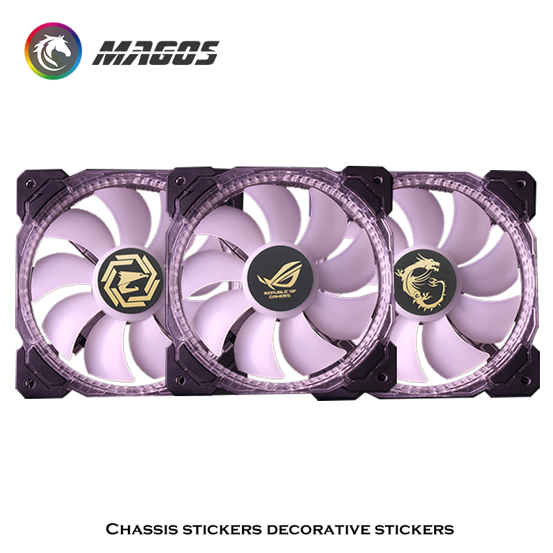 Adesivo de metal para ventilad - Video Gaming Accessories avaliação e preço