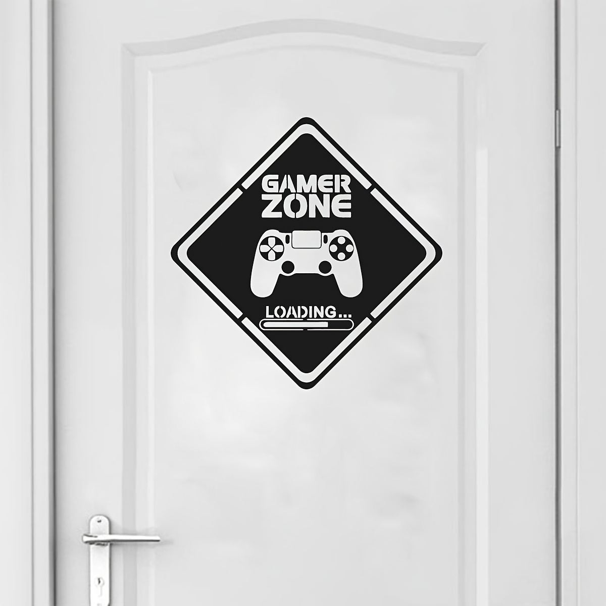 1pc zona gamer porta decalque  - Gaming Accessories Wall avaliação e preço