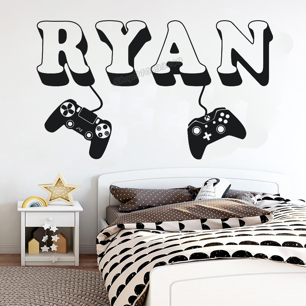 Adesivo de parede gamer com no - Gaming Accessories Wall avaliação e preço
