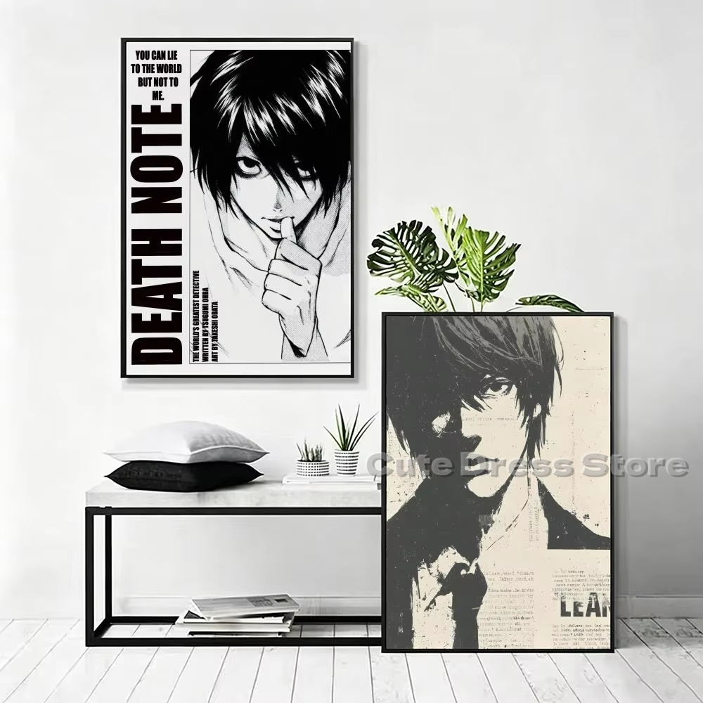 Pôster de Anime Death Note em  - Gaming Accessories Wall avaliação e preço