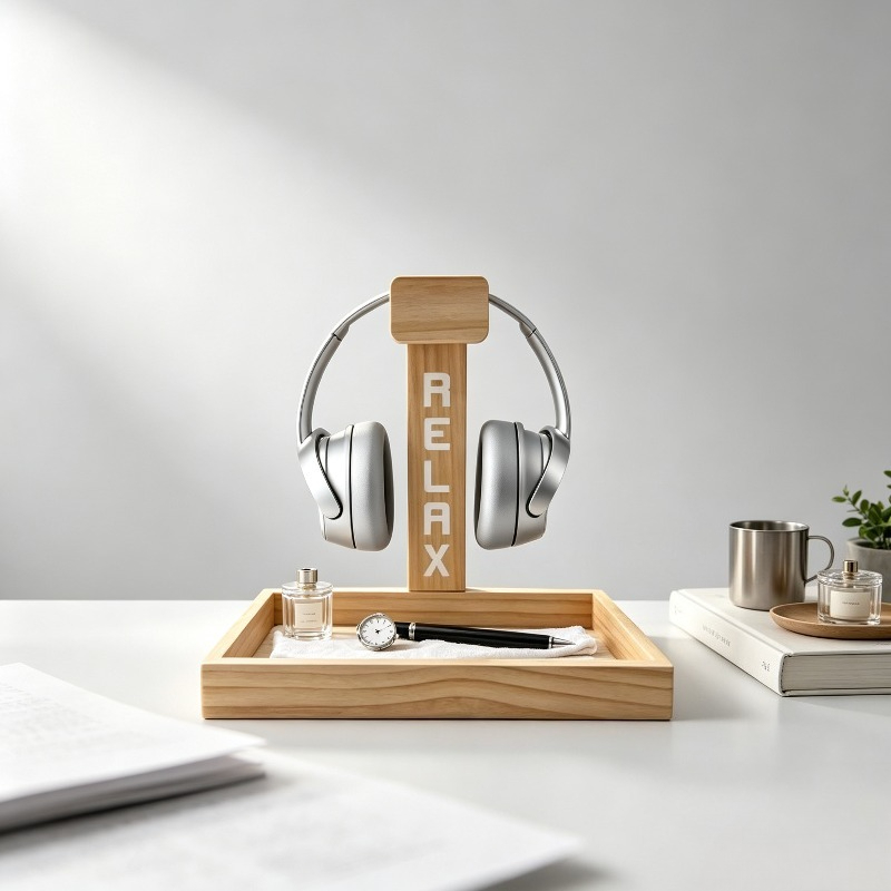 Suporte de Madeira para Headse - Gaming Accessories Rack avaliação e preço